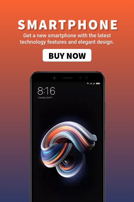 smarphone20 Poster template