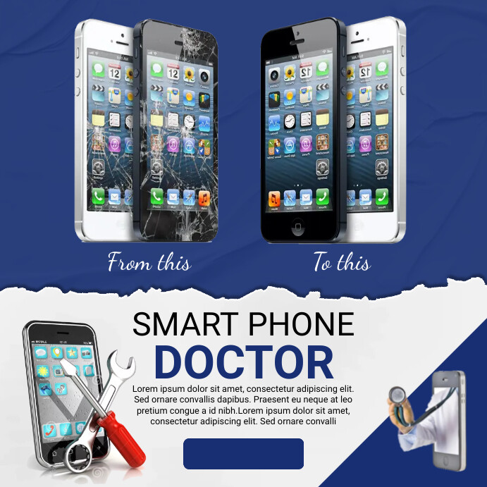 smarphone5 Instagram Post template