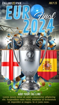 Smart 3d Euro 2024 Digital Display (9:16) template