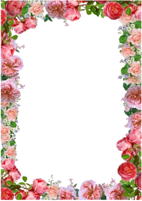 Flower Border Designs As