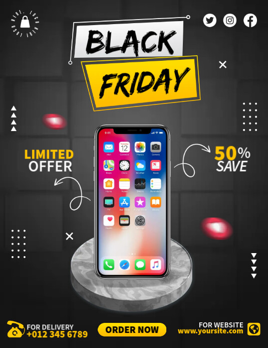 Smart Phone Ads Template | PosterMyWall