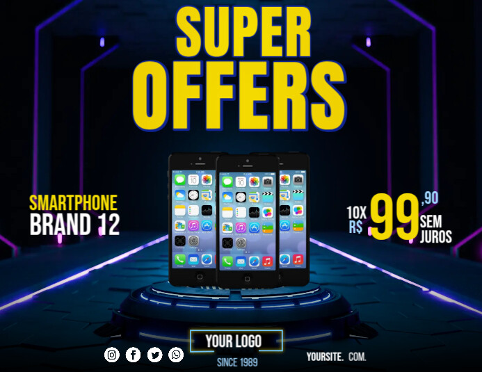 Smart Phone Offer Flyer Template | PosterMyWall