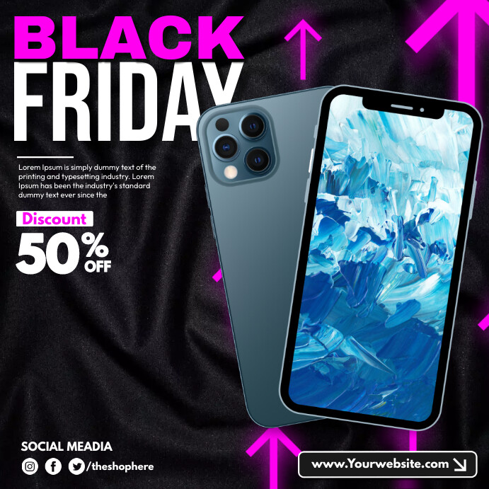 Smart Phone Sale Ads Template | PosterMyWall