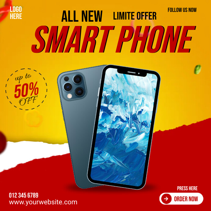 Smart Phone Template Instagram Post