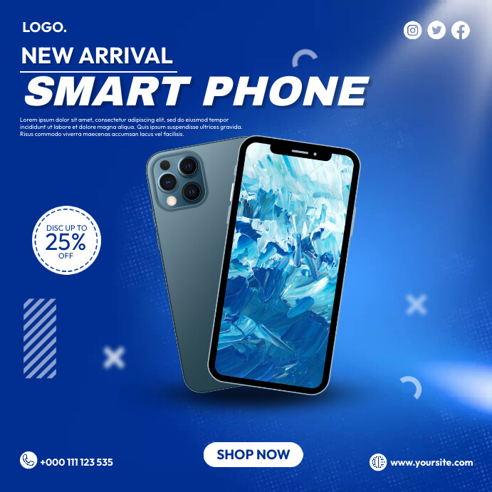 Smart Phone Template Instagram Post