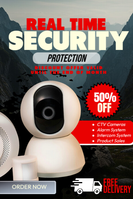 Smart Protection for Every Home Template | PosterMyWall