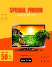 Smart Tv A3 Template PosterMyWall