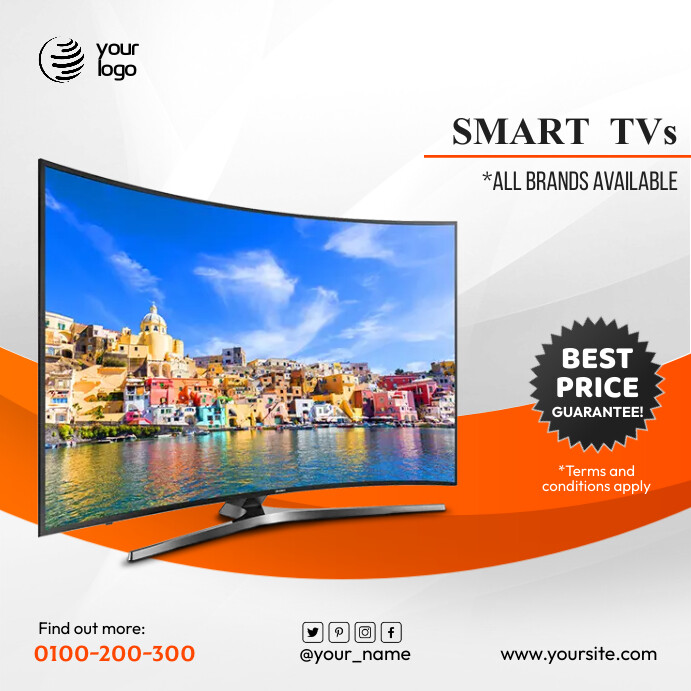 Copy of Smart TVs | PosterMyWall