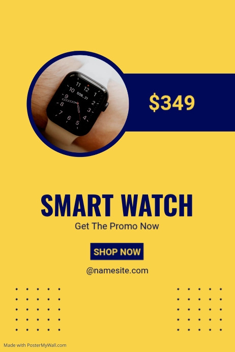 Copy of Smart Watch Banner | PosterMyWall