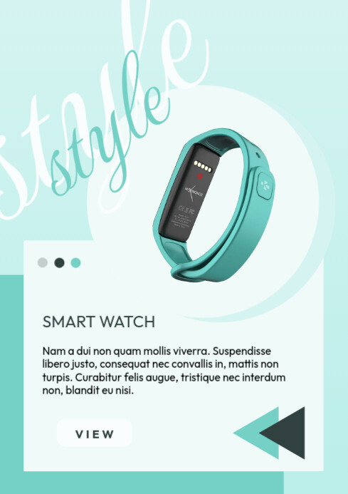 Smart Watch Template PosterMyWall