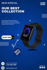 Smart Watch Shop Poster Template | PosterMyWall