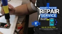 Smartphone Repair Services Ad Template Twitter Post