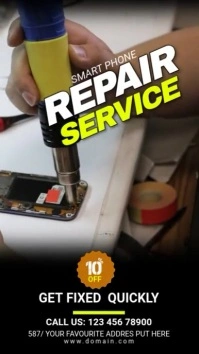Smartphone Repair Services Ad Template Instagram Story