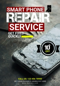 Smartphone Repair Services Ad Template A1