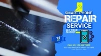 Smartphone Repair Services Digital Display template