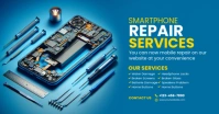 Smartphone Repair Services Facebook Shared Image template