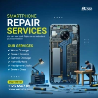 Smartphone Repair Services Instagram Post template