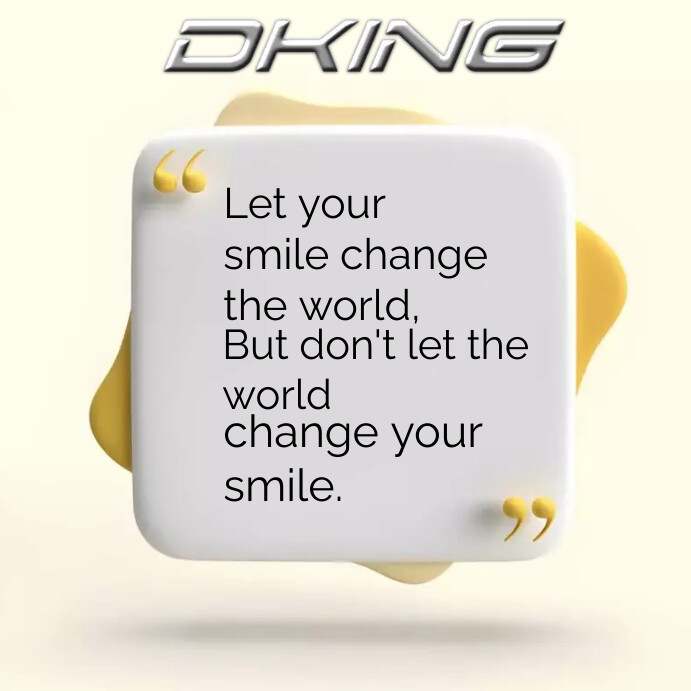 Smile always Pos Instagram template