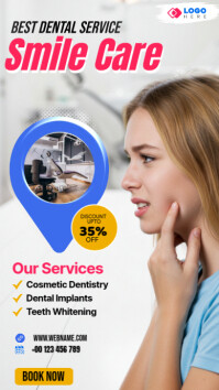 Smile Care Instagram Story template