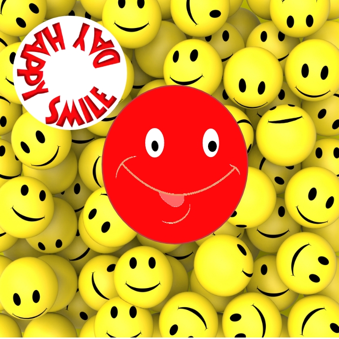 Smiley Day Script Smile Day Template | PosterMyWall