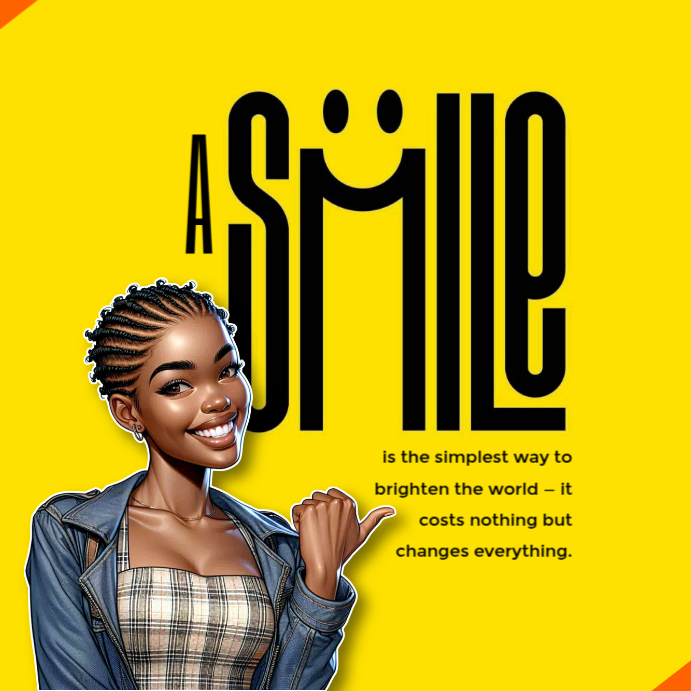 Smile Motivation Instagram Ad Template | PosterMyWall