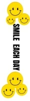 Smile Each Day Bookmark Halbe Seite Legal template