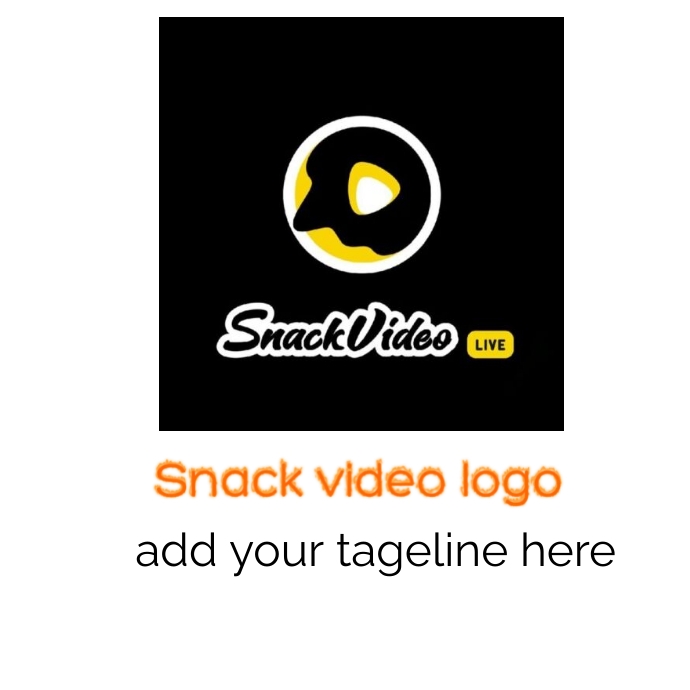 Snack video logo Template | PosterMyWall