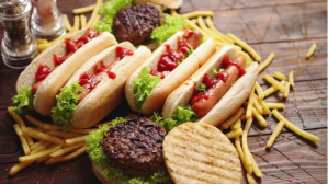 Snacks Food YouTube Channel Cover Photo template