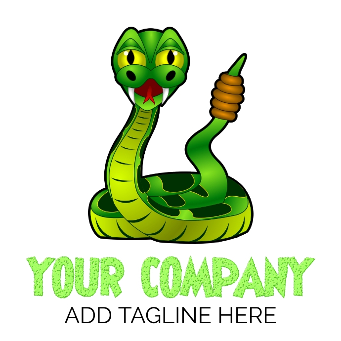 Snake nft logo design, Snake logo design Logotyp template