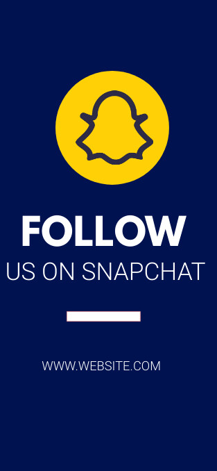 snapchat follow template