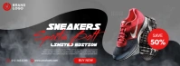 Sneaker Banner Facebook Cover Photo template