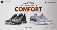 Sneaker Banner Template Facebook Shared Image