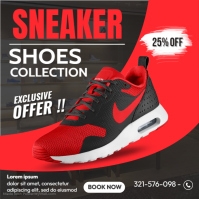 Sneaker Shoes Collection Template | PosterMyWall