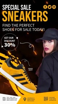 Sneaker Special Sale Instagram Reel template