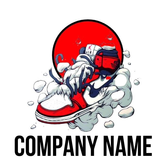 Sneaker store  logo Логотип template