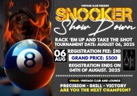 Snooker Fire: Ultimate Shot Showdown A4 template