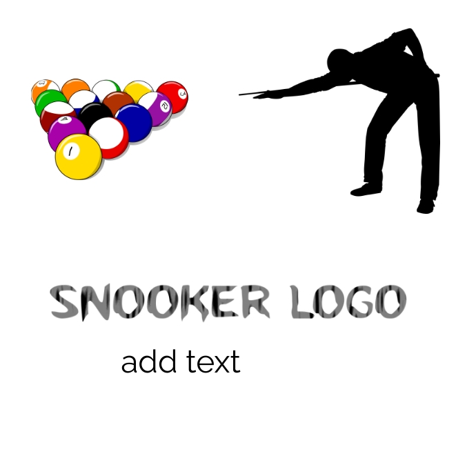 Snooker game logo design. Template | PosterMyWall