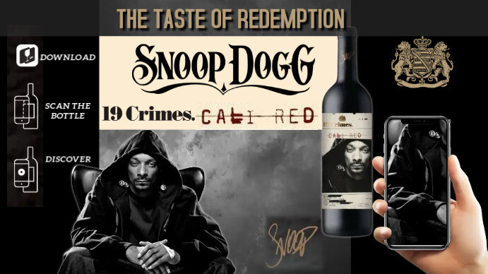 SNOOP 19 Crimes Template | PosterMyWall