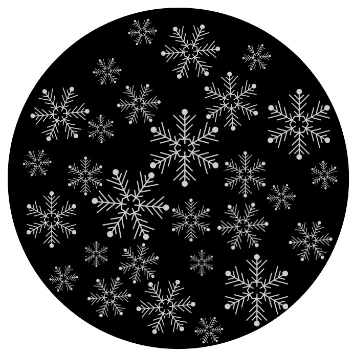 SNOW GOBO PROJECTION Template | PosterMyWall snow-gobo-projection-template-postermywall
