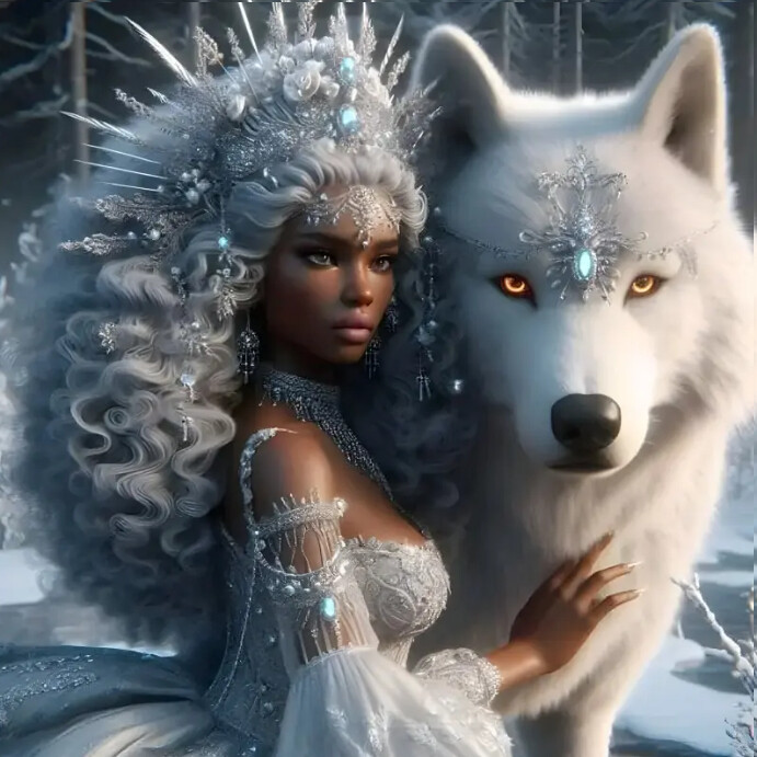 Snow Princess Design Snow Queen Template | PosterMyWall