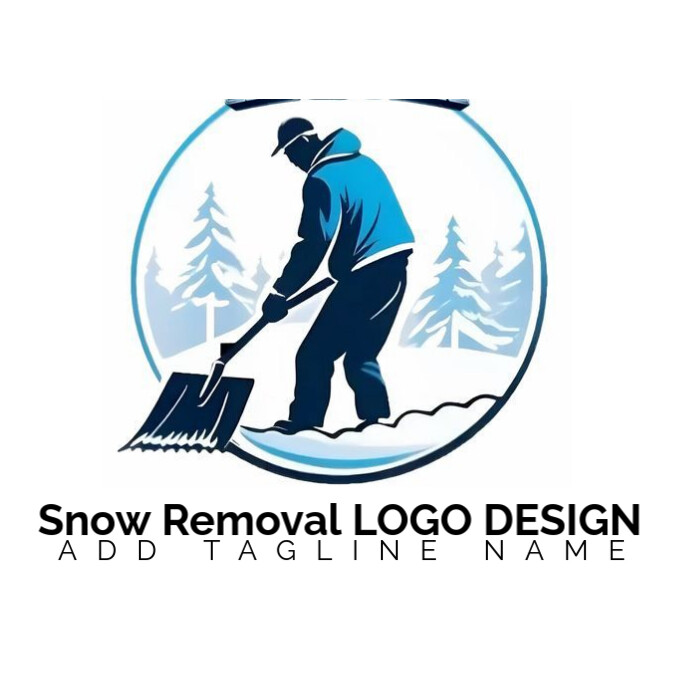 Snow Removal Ilogo template