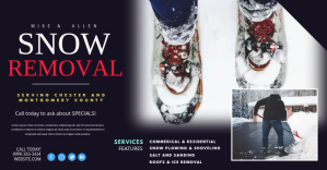 Snow removal Изображение, которым поделились на Facebook template