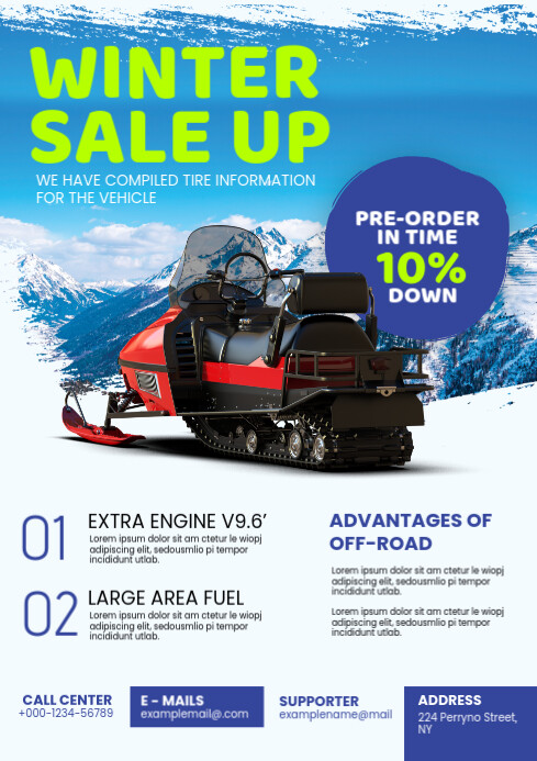 Snow Removal Template | PosterMyWall