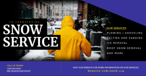 Snow removal Изображение, которым поделились на Facebook template