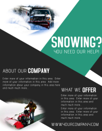 250 Snow Removal Customizable Design Templates Postermywall