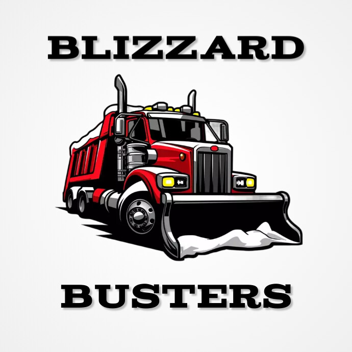 Snow Blowing Logo
