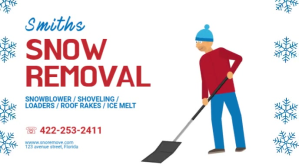 Snow Removal Service Video Ad Template