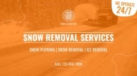 Snow Removal Services Digital Display (16:9) template