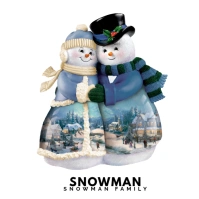 Snowman  Logo template