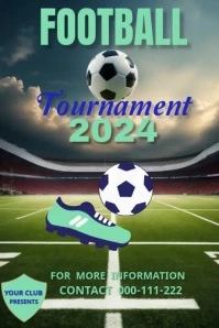 Soccer, Football, sports, event Tumblr-grafik template